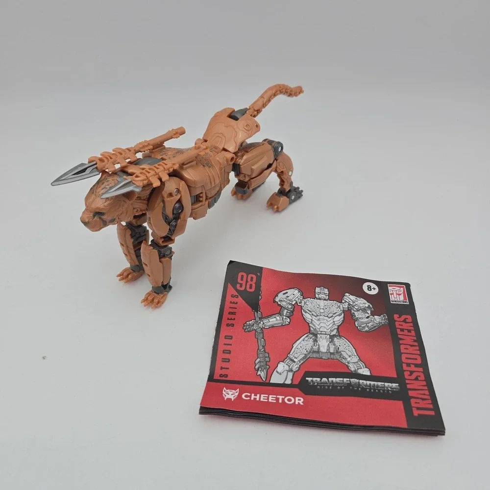 Transformers Studio Series 98 Cheetor Complete w/ Manual ROTB Deluxe Figure
